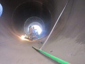 Girth Welding Inside